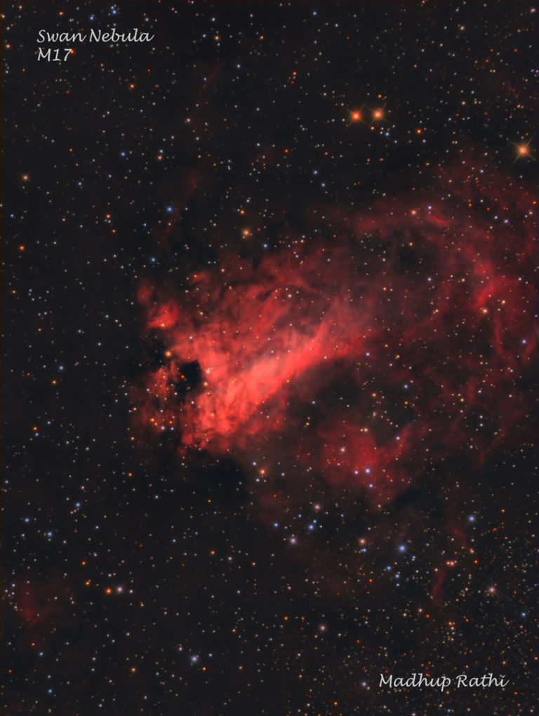 Swan Nebula M17 Madhup Rathi